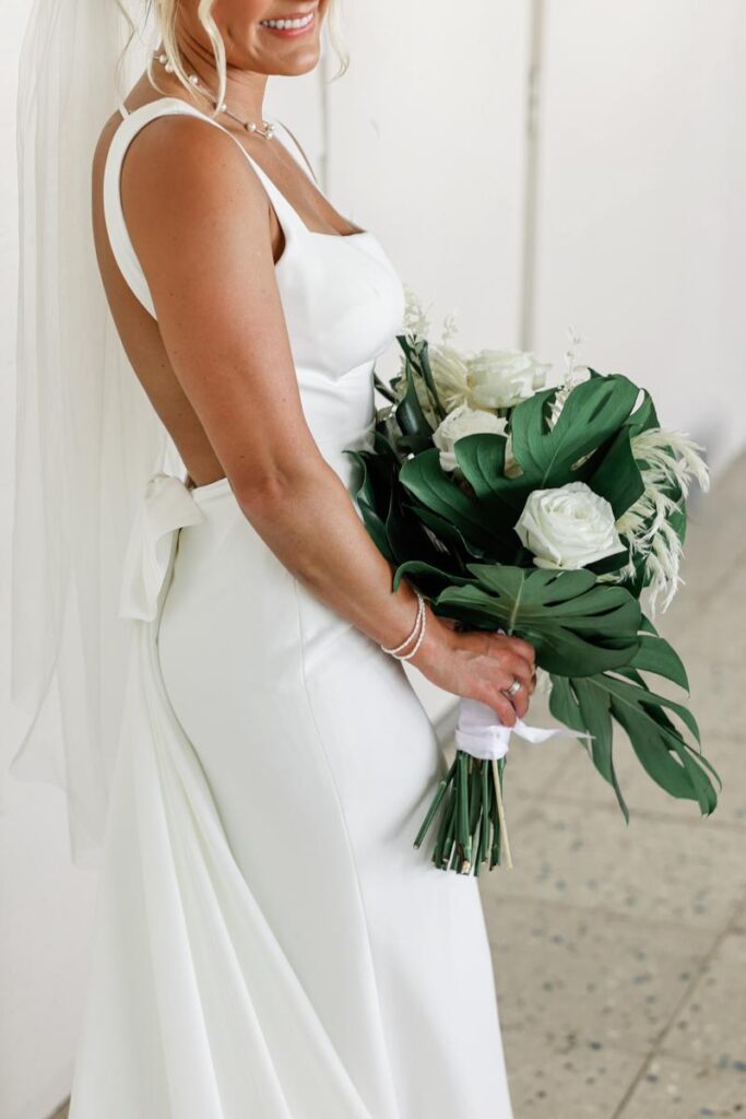 Timeless wedding floral design